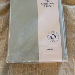Company Store Queen Duvet Light Blue NWT